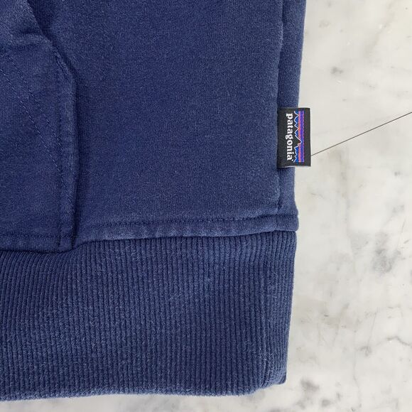 Patagonia Fitz Roy Bear Uprisal Hoody Men's Large Classic Navy Blue 39538 EUC - Picture 4 of 12